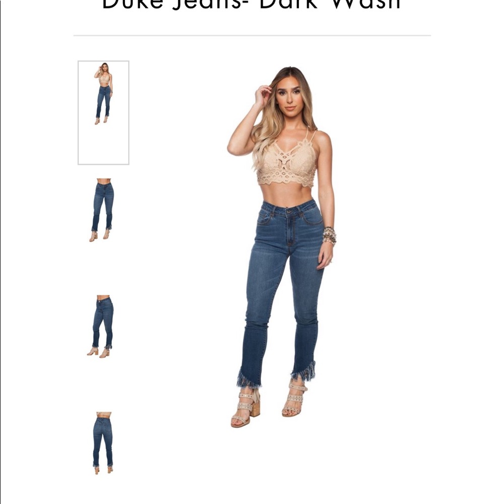 Buddy Love denim frayed jeans - Picture 2 of 5